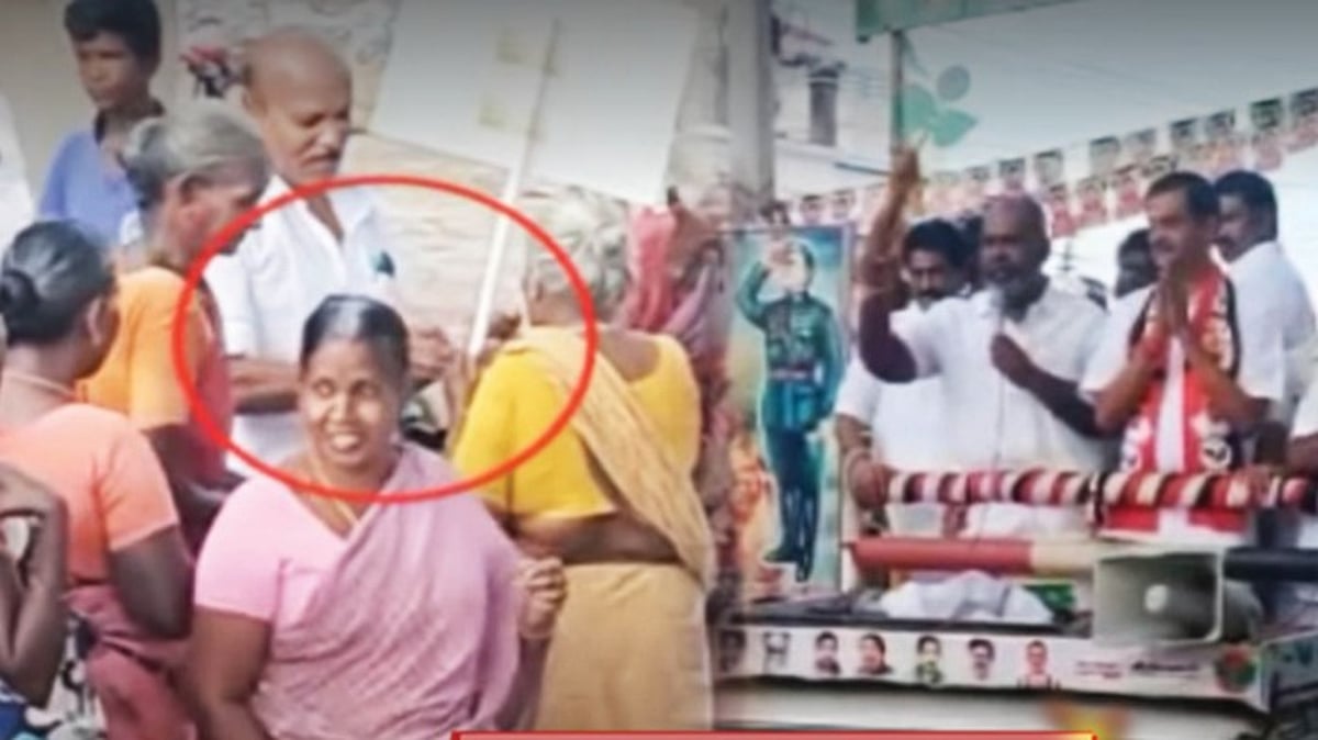 தேர்தல் விதிமுறைகளை மீறி நேரடியாக பணப்பட்டுவாடா செய்த அதிமுக :  இணையத்தில் வைரலாகும் வீடியோ!