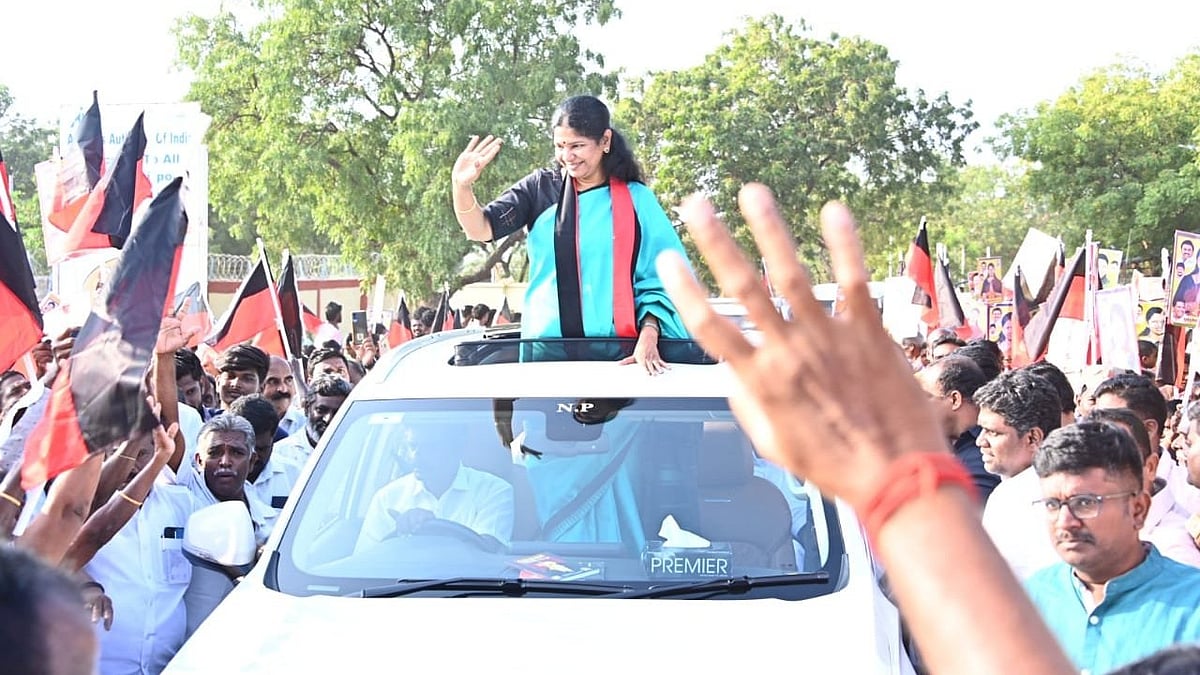 ”வாரத்திற்கு 3 நாள்  தமிழ்நாட்டிற்கு மோடியை வரவைத்த தேர்தல் ஜுரம்” : கனிமொழி MP பேச்சு!