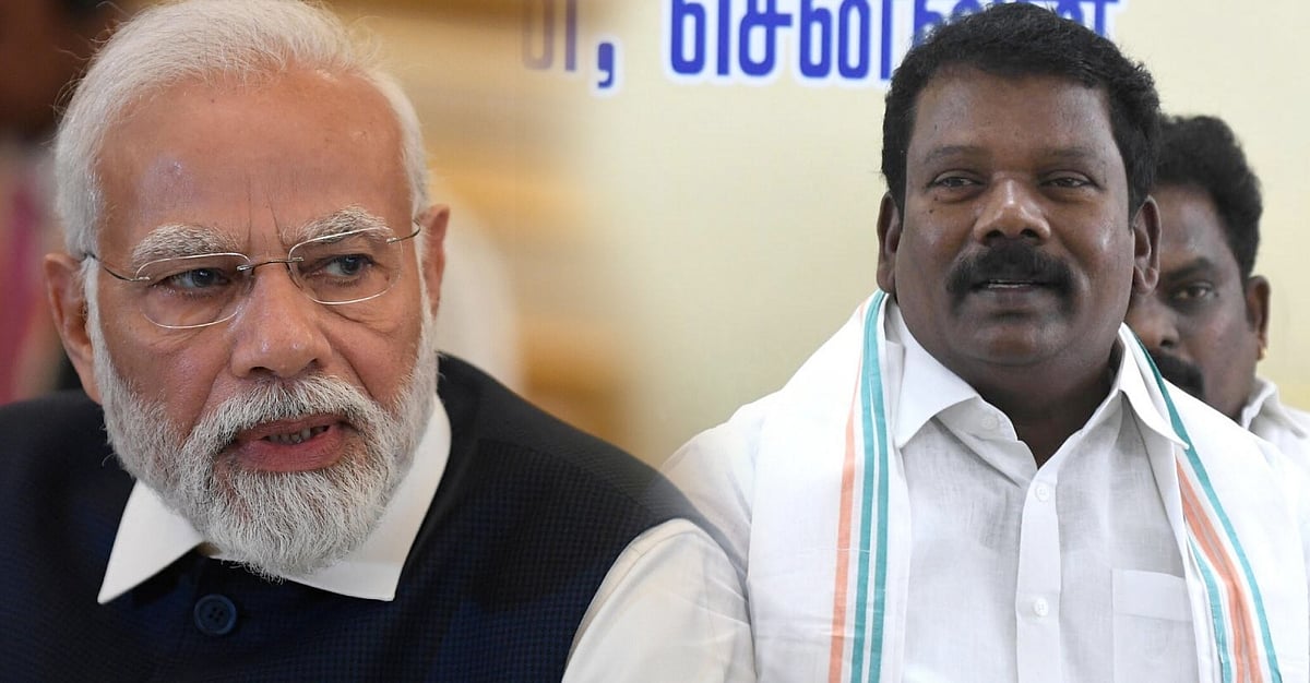 “இது மக்களுக்கு கொடுப்பவர்களுக்கும்,  எடுப்பவர்களுக்குமான தேர்தல்” - செல்வப்பெருந்தகை பேட்டி !