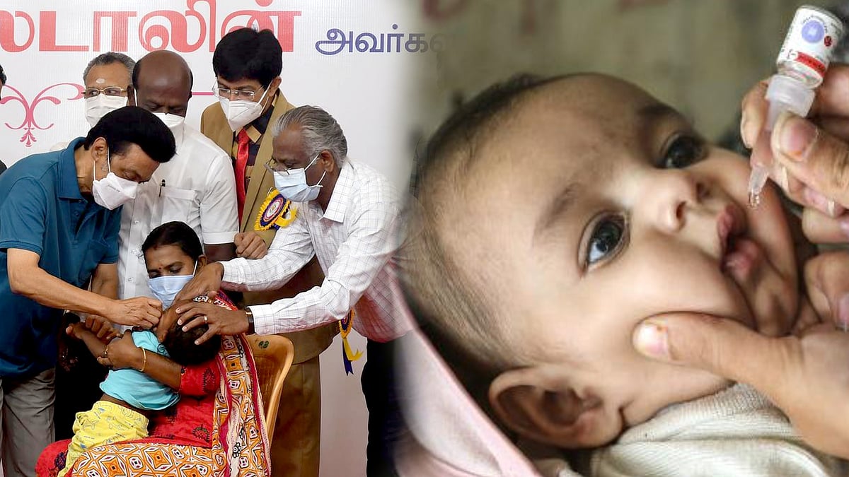 போலியோ சொட்டு மருந்து : “நலமான குழந்தைகளே எதிர்காலத்திற்கான ஒளி” - பெற்றோர்களுக்கு முதல்வர் வேண்டுகோள்!