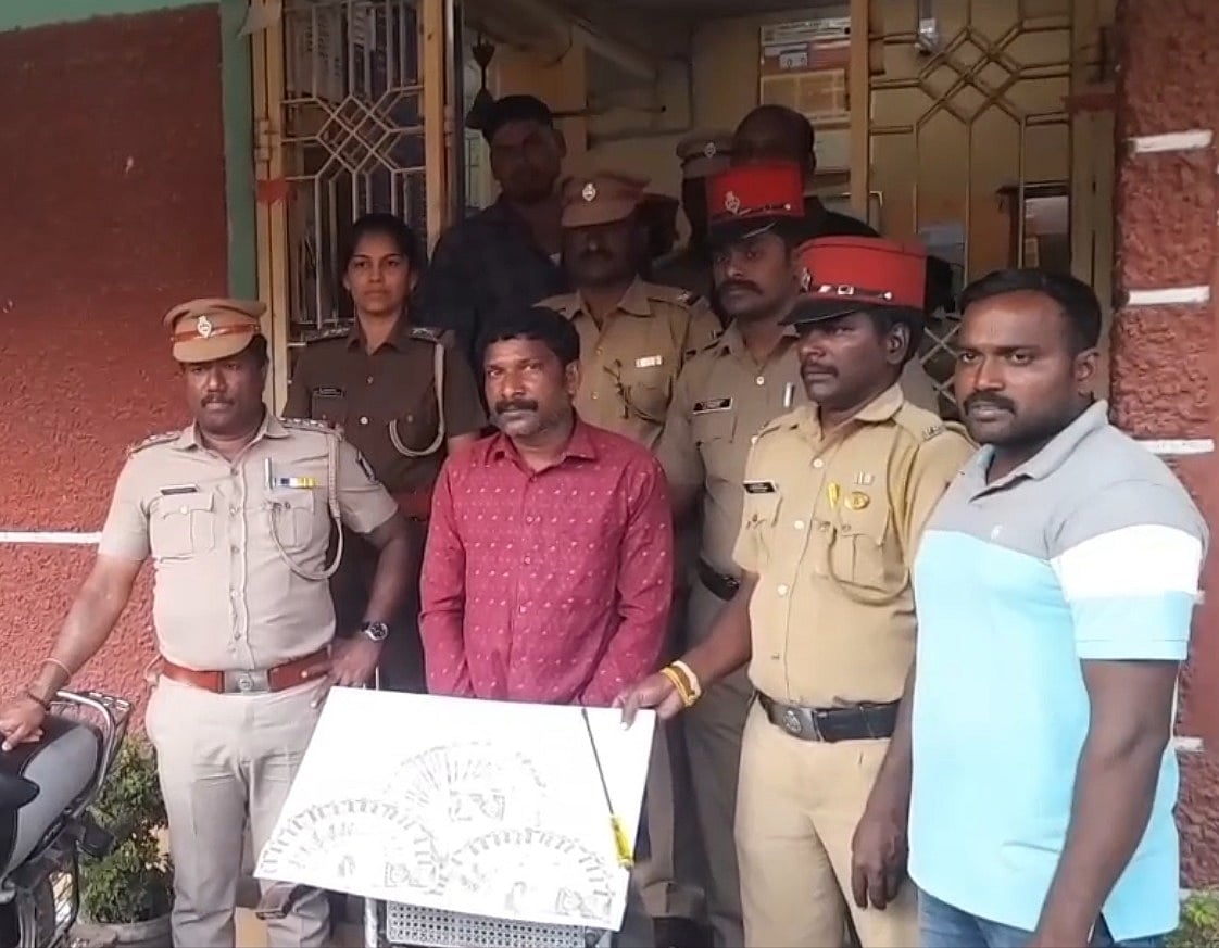 புதுவையில் திருடிய வீட்டிற்கே மீண்டும் வந்த திருடன்... மதுபோதையில் மாட்டிக்கொண்ட சம்பவம் !