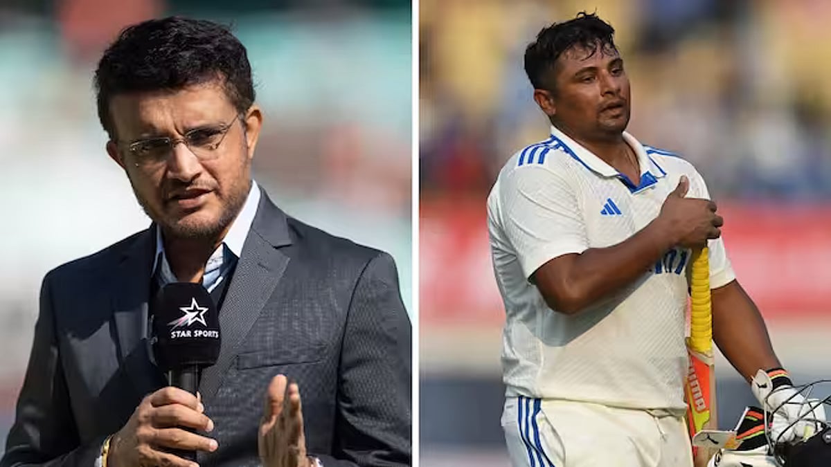 சர்ஃப்ராஸ் கான் இதற்கு எல்லாம் சரிப்பட்டு வரமாட்டார், அதனால்தான் அவரை நீக்கினோம் - கங்குலி கூறியது என்ன ?