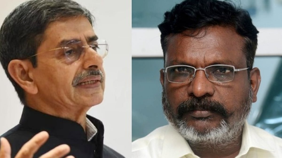 ”தமிழ்நாட்டில் சமூக பதற்றத்தை தூண்ட பார்க்கும் ஆர்.என்.ரவி” : தொல் திருமாவளவன் குற்றச்சாட்டு!