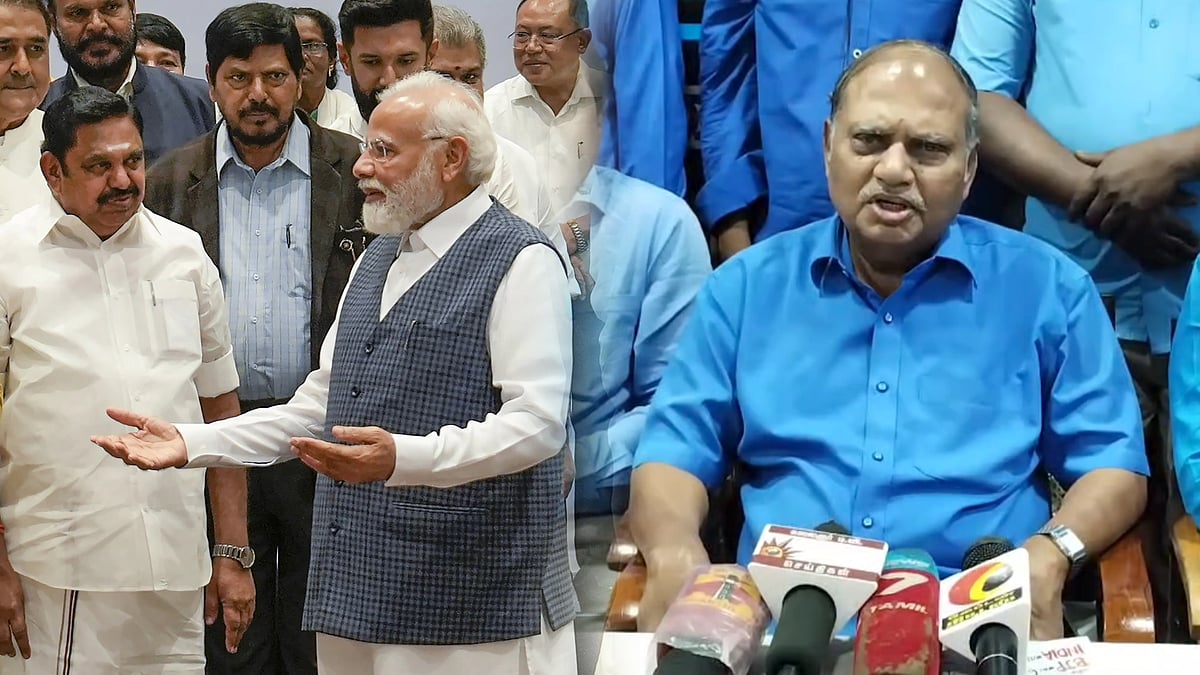 “பாஜகவை கேட்க எடப்பாடி பழனிசாமிக்கு திராணியும், தெம்பும் இருக்கிறதா?” - ஆதித்தமிழர் பேரவை தலைவர் தாக்கு!