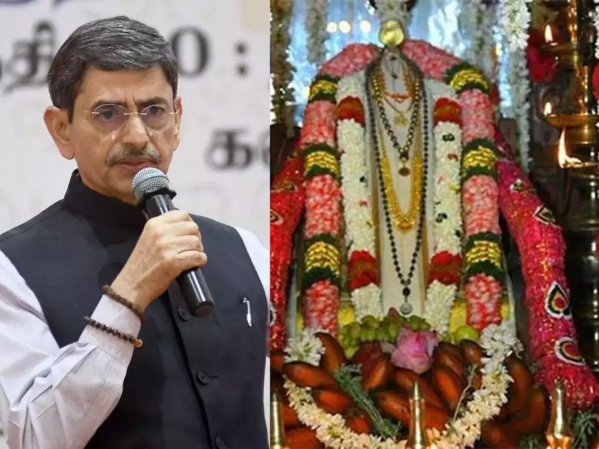 “மன்னரையும், குருமார்களையும் எதிர்த்த வைகுண்டருக்கும் சனாதன ஸ்டிக்கரை ஒட்டிய ஆளுநர்...” - முரசொலி!