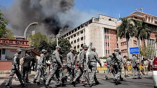 ம.பி. தலைமைச் செயலகம் தீ விபத்து : “இதன் பின்னணியில் பாஜக உள்ளது” - காங். பகிரங்க குற்றச்சாட்டு !