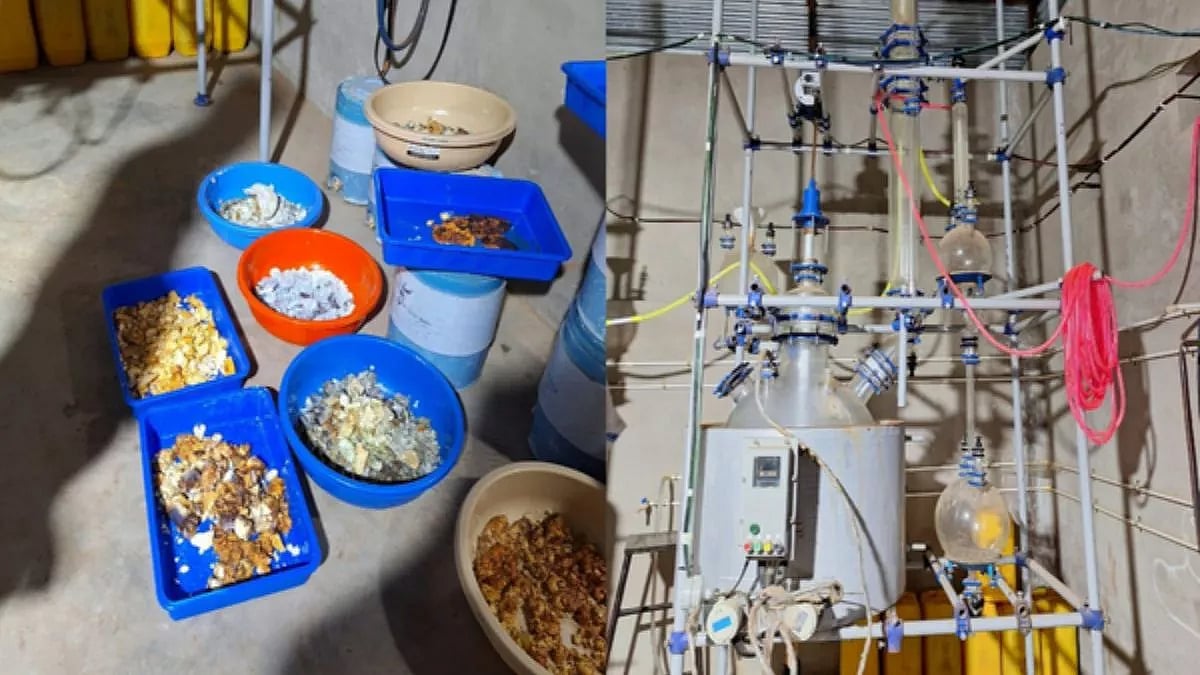 குஜராத்தில் பறிமுதல் செய்யப்பட்ட 149 கிலோ போதைப்பொருள் : சீல் வைக்கப்பட்ட தயாரிப்பு ஆலை ! 