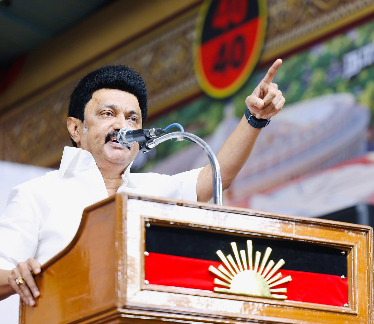 “அரசியல் அமாவாசை பழனிசாமி அவர்களே… வாய்ச்சவடாலை  நிறுத்திக் கொள்ளுங்கள்” : முதலமைச்சர் மு.க.ஸ்டாலின் உரை!