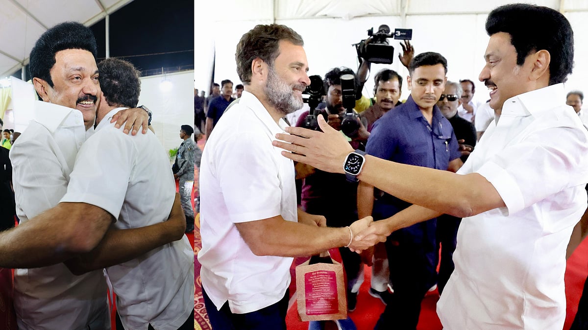 “மு.க.ஸ்டாலின் எனது அண்ணன், நான் வேறு யாரையும் இப்படி அழைப்பதில்லை” : ராகுல் காந்தி நெகிழ்ச்சி பேச்சு!