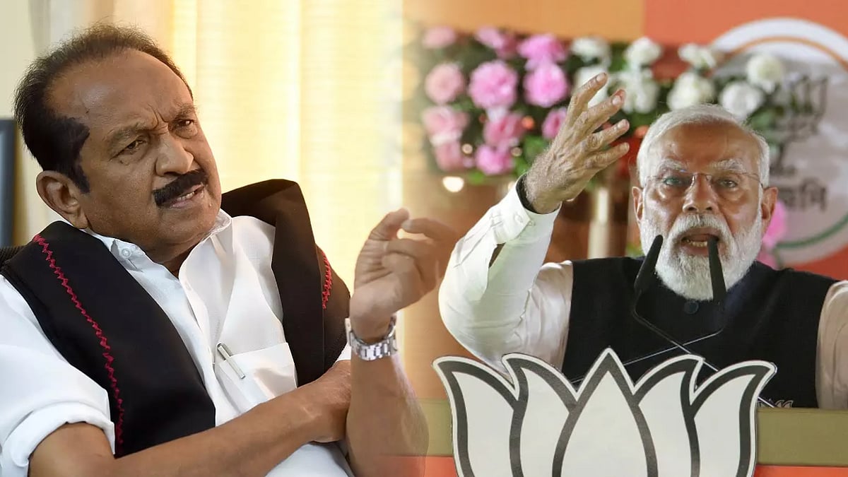 மோடியின் வெறுப்பு பேச்சு : "பா.ஜ.க. தூக்கி எறியப்படும் நாட்கள் எண்ணப்பட்டு வருகின்றது"- வைகோ கண்டனம் ! 