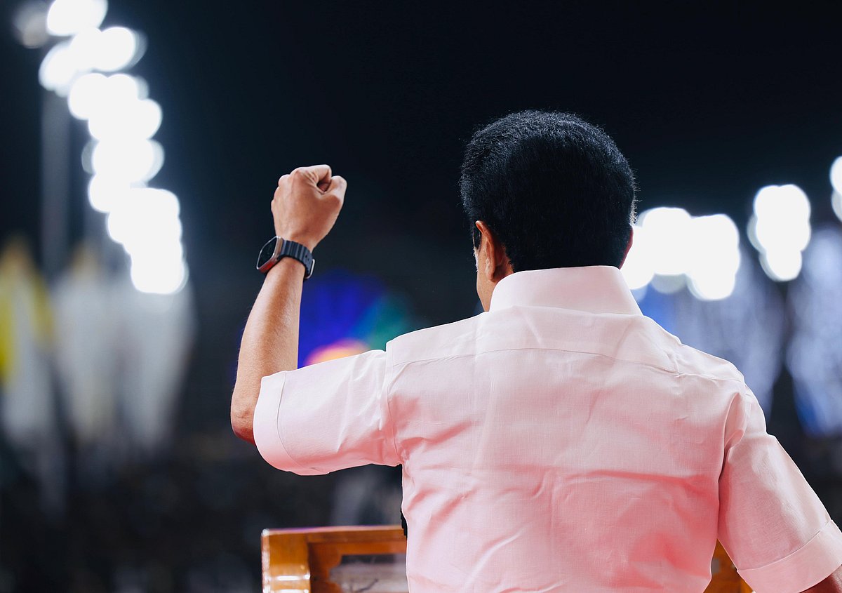 “கலவரம் செய்யும் பாஜக, திருப்பூரை மணிப்பூர் ஆக்கிடுவிடும்” : திருப்பூரில் முதலமைச்சர் மு.க.ஸ்டாலின் உரை!