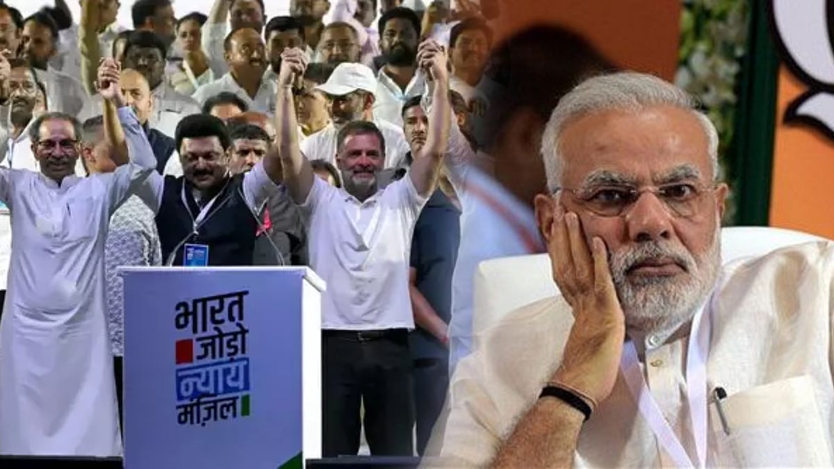 கருத்துக்கணிப்பு முடிவுகள் : முந்தும் இந்தியா கூட்டணி... தமிழ்நாட்டில் பெருவெற்றிபெறும் திமுக கூட்டணி !