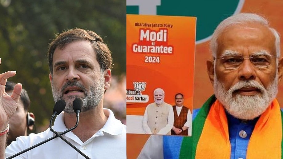 ”வேலைவாய்ப்பின்மை, 
பணவீக்கம் குறித்து தேர்தல் அறிக்கையில் இடம் பெறாதது ஏன்?” : பாஜகவுக்கு ராகுல் கேள்வி 