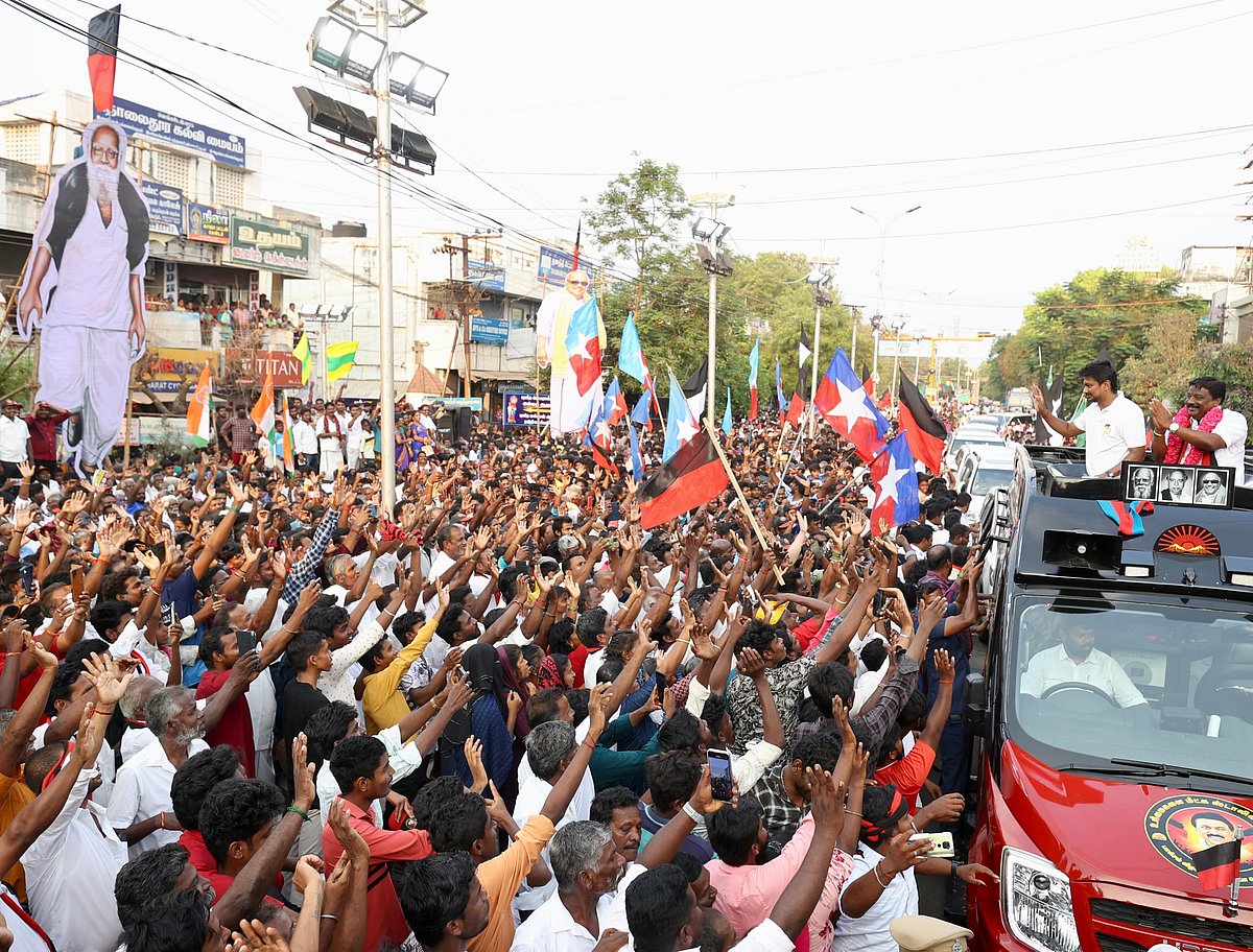 “பாஜக - அதிமுகவுக்கு பாடம் புகட்ட வேண்டும்” : தேர்தல் பரப்புரையில் அமைச்சர் உதயநிதி ஆவேச பேச்சு !