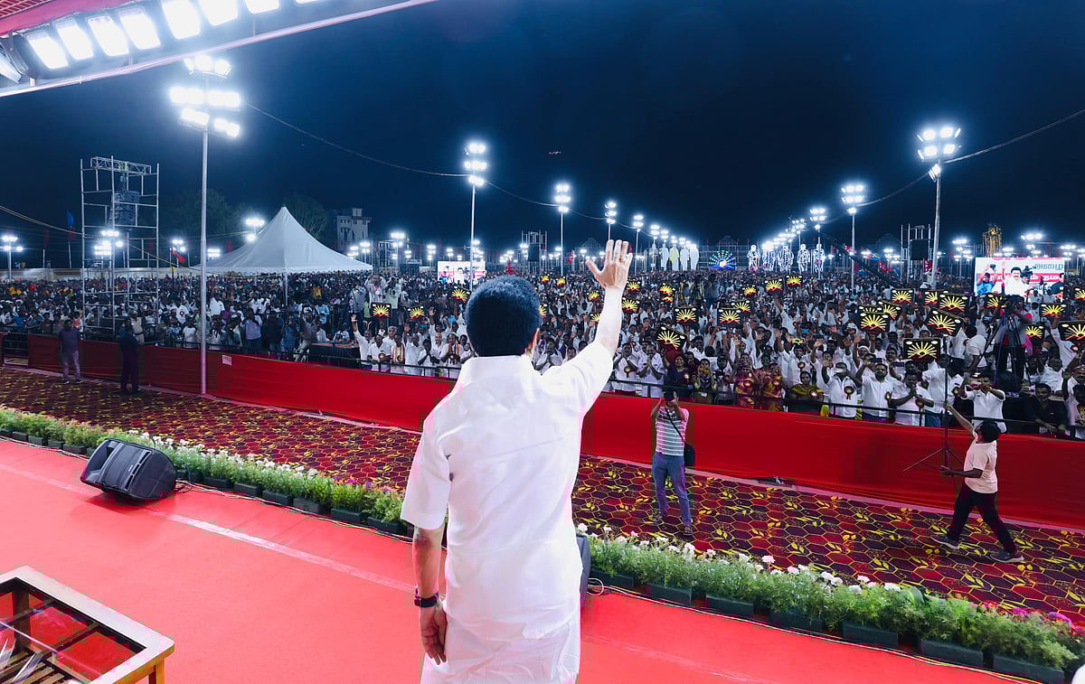 “கலவரம் செய்யும் பாஜக, திருப்பூரை மணிப்பூர் ஆக்கிடுவிடும்” : திருப்பூரில் முதலமைச்சர் மு.க.ஸ்டாலின் உரை!