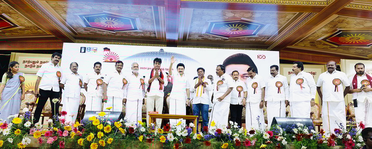 “திமுக, காங்கிரஸ் தேர்தல் அறிக்கை ‘ஹீரோ’ - பாஜக தேர்தல் அறிக்கை நாட்டிற்கே ‘வில்லன்’” : முதலமைச்சர் உரை!