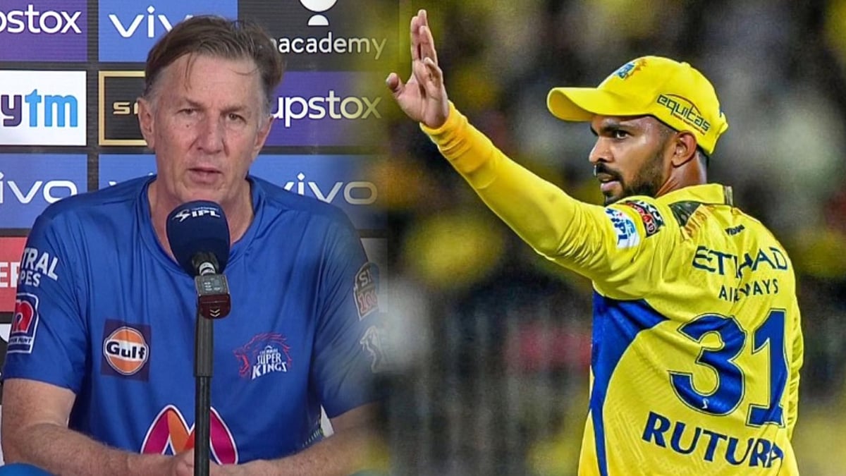 "ருதுராஜ் இயற்கையாகவே சிறந்த கேப்டனாகும் திறன் கொண்டவர்" - CSK பயிற்சியாளர் பாராட்டு ! 