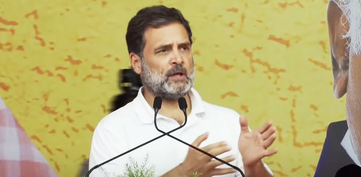 “தமிழர்கள் எனது குடும்ப உறவு - இந்தியாவில் நடப்பது சித்தாந்தப் போர்” : நெல்லையில் ராகுல் காந்தி பேச்சு !