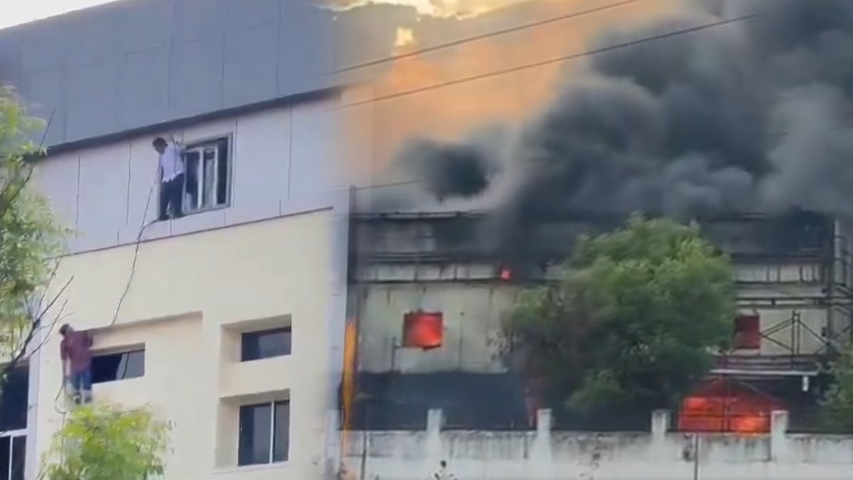 கொளுந்துவிட்டு எரிந்த கட்டடம்... யோசிக்காமல் 50 பேரின் உயிரை காப்பாற்றிய துணிகர சிறுவனுக்கு பாராட்டுகள் !