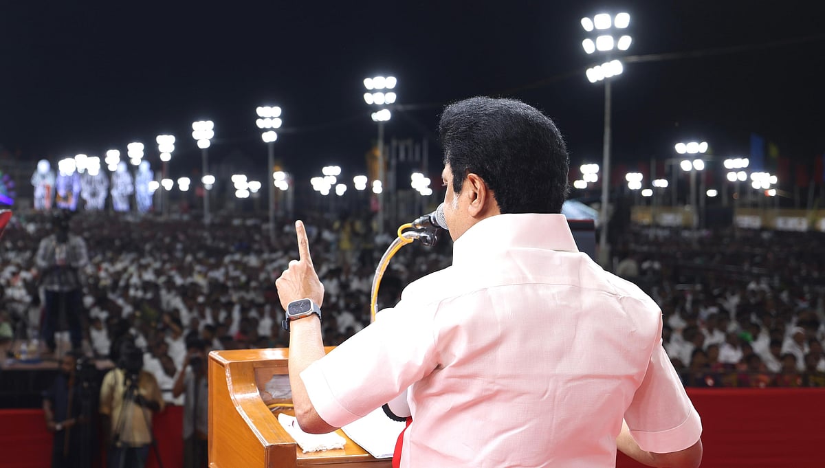 “கலவரம் செய்யும் பாஜக, திருப்பூரை மணிப்பூர் ஆக்கிடுவிடும்” : திருப்பூரில் முதலமைச்சர் மு.க.ஸ்டாலின் உரை!