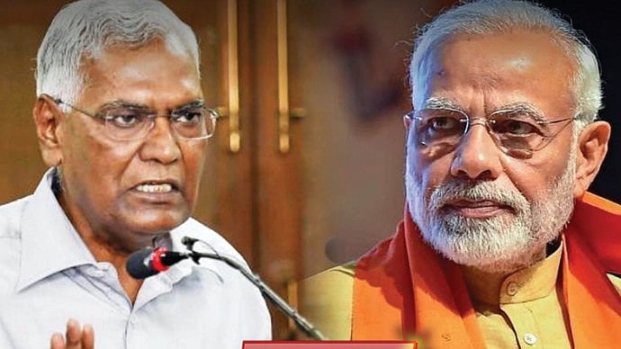 ”வளர்ச்சி குறித்து மோடி பொதுவெளியில் விவாதிக்கத் தயாரா?” : சவால் விட்ட டி.ராஜா!