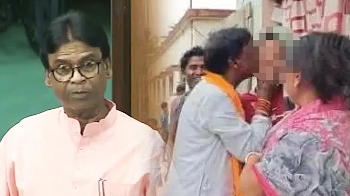 “இதுதான் மோடி குடும்பத்தின் செயலா?”: பரப்புரையில் பெண்ணுக்கு முத்தமிட்ட பாஜக வேட்பாளர் -குவியும் கண்டனம்!