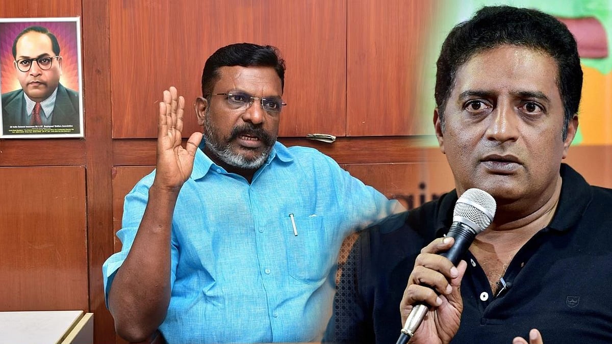 விசிக வழங்கும் விருதுகள் பட்டியல் அறிவிப்பு : நடிகர் பிரகாஷ்ராஜ்க்கு அம்பேத்கர் சுடர் விருது ! 