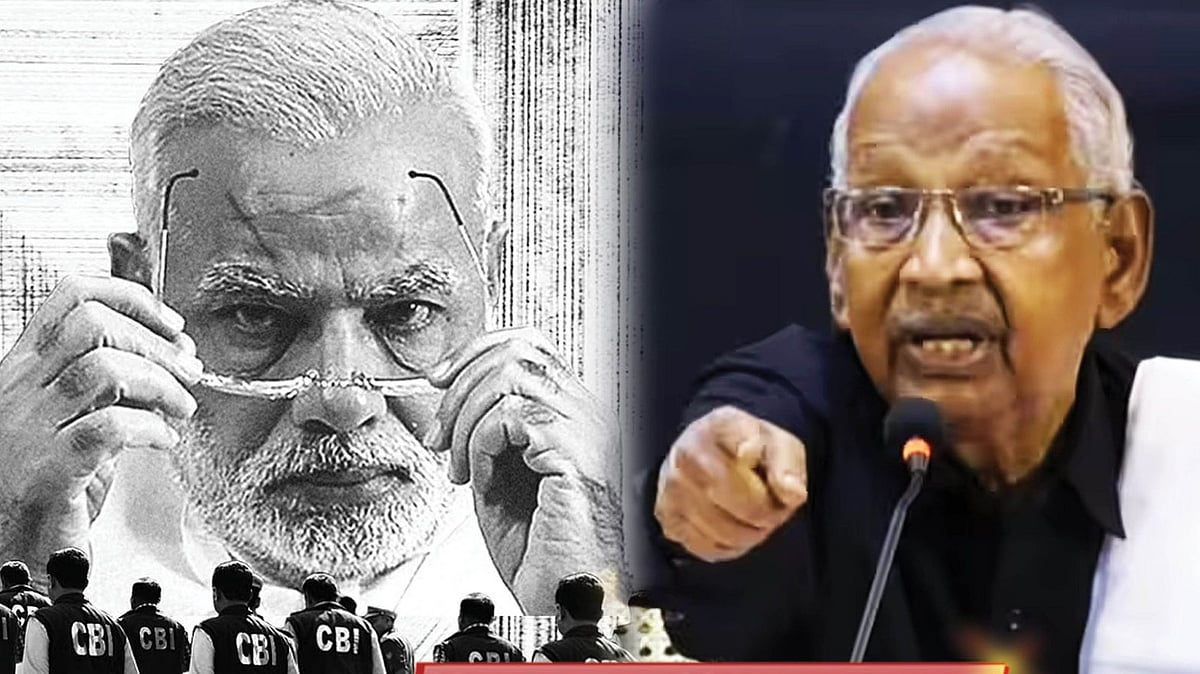 ”CBI, IT, ED என்ற திரிசூலத்தை பயன்படுத்தி மிரட்டும் மோடி” : கி.வீரமணி விமர்சனம்!