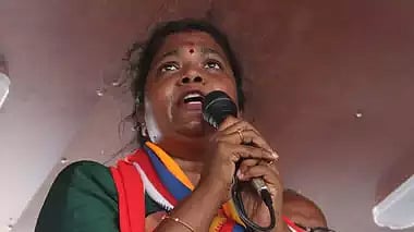 "தலித் சமுதாயம் அராஜகம் செய்யும் சமுதாயம்" - சிதம்பரம் பாஜக வேட்பாளரின் பேச்சுக்கு பொதுமக்கள் எதிர்ப்பு !