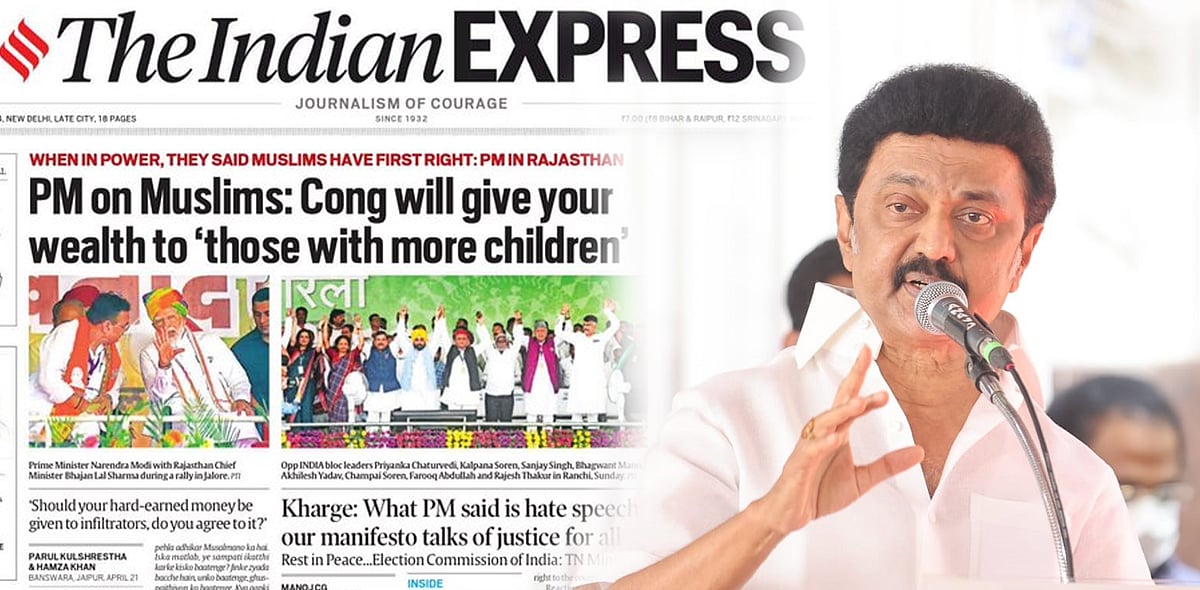 அம்பலமான மோடியின் பொய் பரப்புரை : "பிரதமரின் நச்சுப் பேச்சு மிகவும் மோசமானது" - முதலமைச்சர் விமர்சனம் ! 