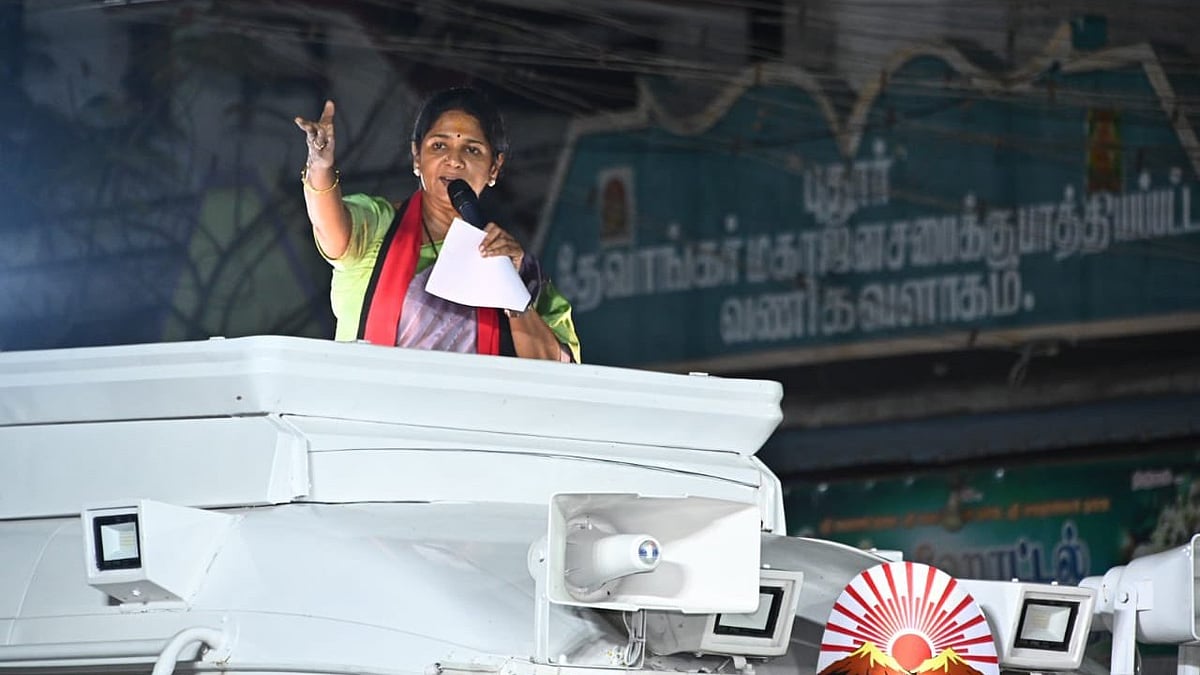 ”தமிழ்நாடு என்றாலே பா.ஜ.க-வுக்கு பிடிக்காது” : கனிமொழி MP விளாசல்!