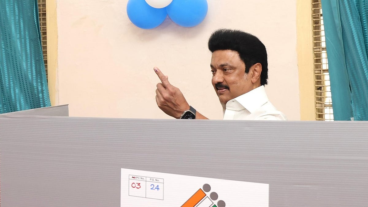 ”இந்தியாவுக்கு வெற்றிதான்” : ஜனநாயக கடமையை நிறைவேற்றிய பின் முதலமைச்சர் மு.க.ஸ்டாலின் பேட்டி!