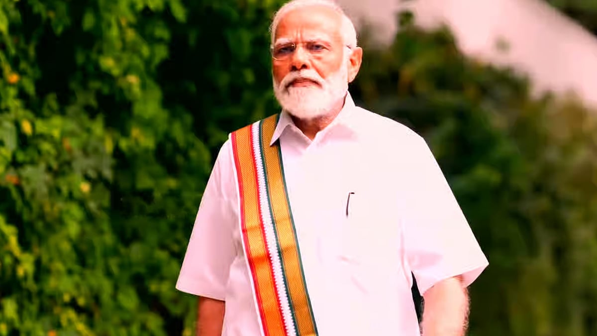 “எந்த நன்மையும் செய்யாதவர் எப்படி வருத்தப்பட முடியும்? ”- மோடி அளித்த பேட்டி குறித்து முரசொலி தாக்கு !