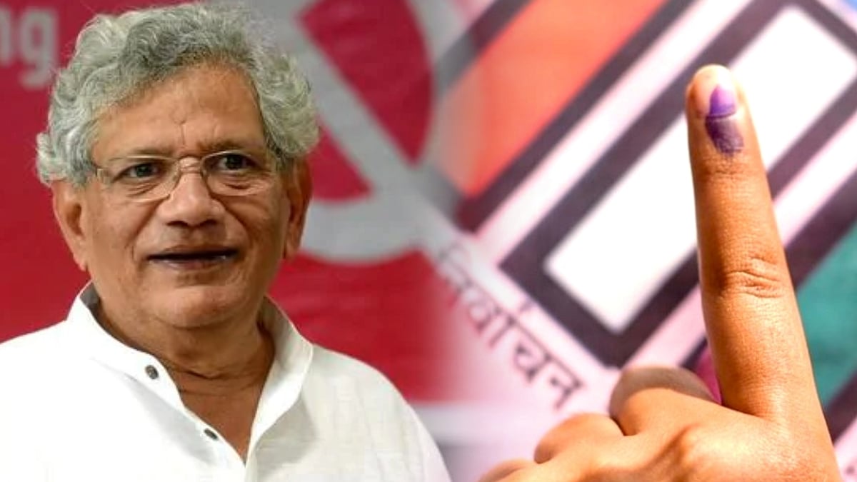 வாக்குப்பதிவு சதவீதத்தில் திடீரென அசாதாரணமான 6 % மாறுபாடு ஏற்பட்டது ஏன்? - சீதாராம் யெச்சூரி கேள்வி !