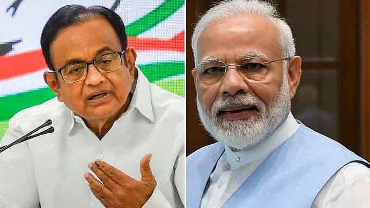 ”இந்து - முஸ்லிம் பிரிவினை விளையாட்டு விளையாடும் மோடி” : ப.சிதம்பரம் கடும் தாக்கு!