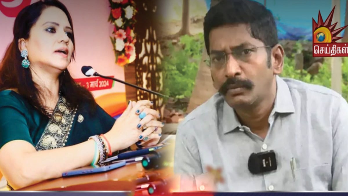 “பெண்கள் என்றால் எதை வேண்டுமானாலும் பேசலாமா ?” - சவுக்கு மீடியா சங்கருக்கு மகளிர் காங்கிரஸ் கண்டனம் !