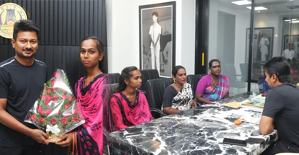 “நிவேதாவின் முயற்சிகளுக்கு அரசு உடன் நிற்கும்” : திருநங்கை மாணவியை நேரில் அழைத்து பாராட்டிய அமைச்சர்!