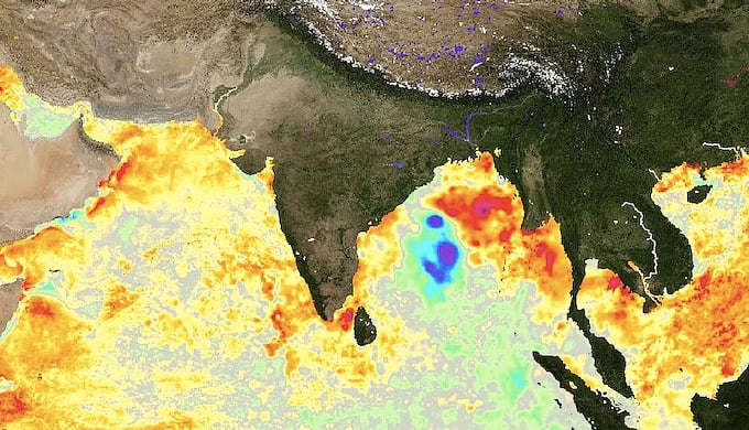 இந்தியப் பெருங்கடலில் பல மடங்கு அதிகரித்த வெப்பநிலை : கால நிலையில் மாற்றத்தை ஏற்படுத்தும் என எச்சரிக்கை !