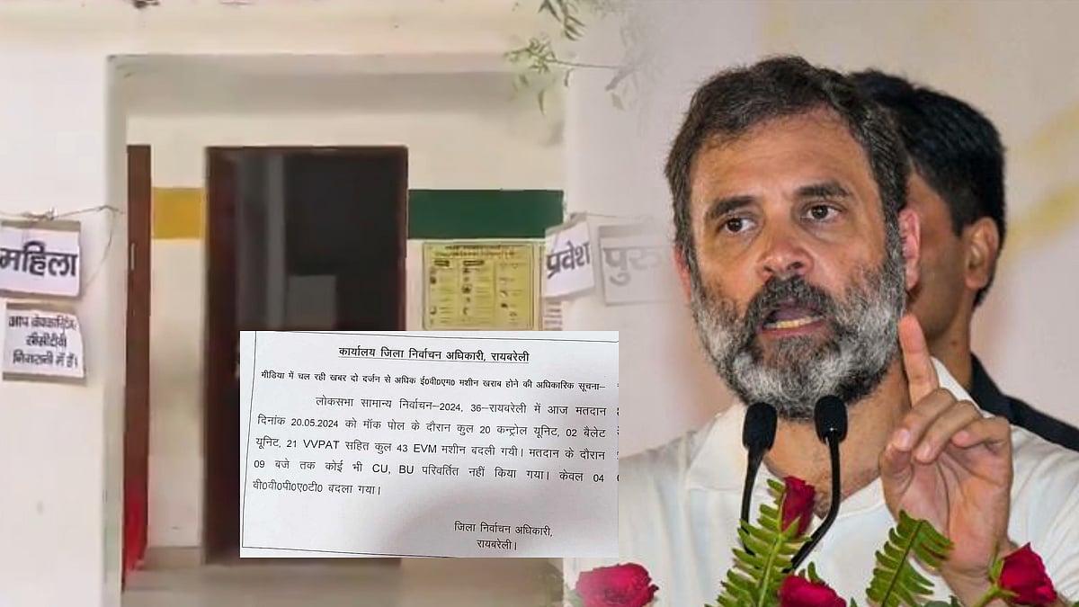 ரேபரேலி தொகுதியில் நிறுத்திவைக்கப்பட்ட வாக்குப்பதிவு : ராகுல் காந்தி போட்டியிடுவது தான் காரணமா?