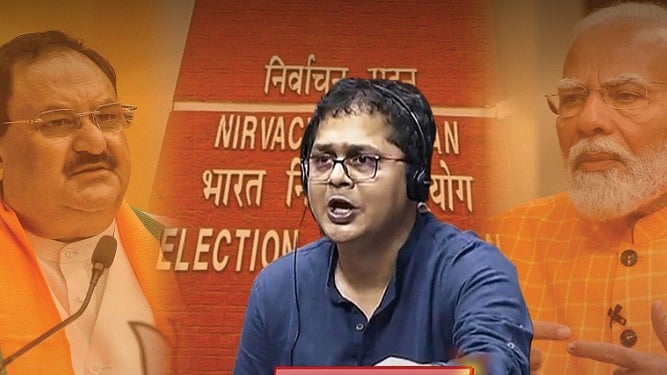 ”மோடியின் பெயரைக் கூறக்கூட தேர்தல் ஆணையத்திற்கு துணிச்சல் இல்லை” : சாகேத் கோகலே ஆவேசம்!