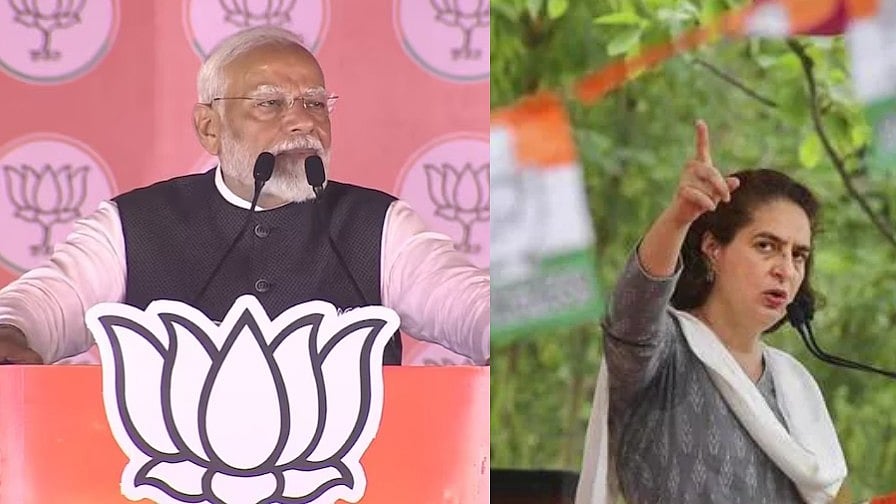 ”பொய் மூட்டைகளை அவிழ்த்து விடும் பிரதமர் மோடி” : பிரியங்கா காந்தி விமர்சனம்!