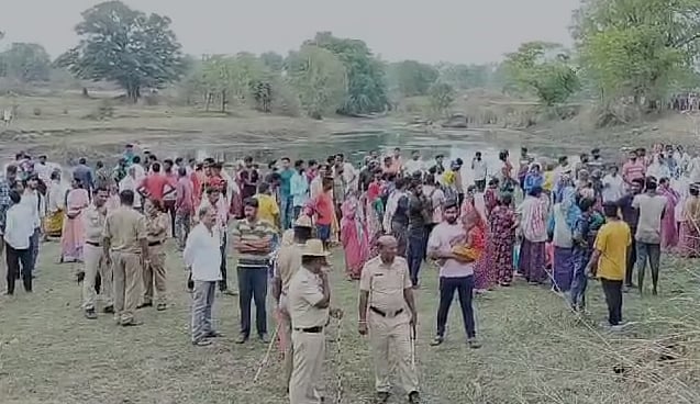 குளத்தில் குளிக்கச் சென்ற  4 சிறுவர்கள் : வீட்டில் இருந்த பெற்றோருக்கு காத்திருந்த அதிர்ச்சி!