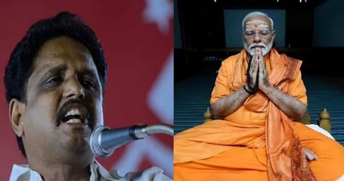 “திருடர்களின் நிலத்தில் தியானம் எதற்கு?” - மோடியின் தியானத்துக்கு சு.வெங்கடேசன் எம்.பி காட்டம்!