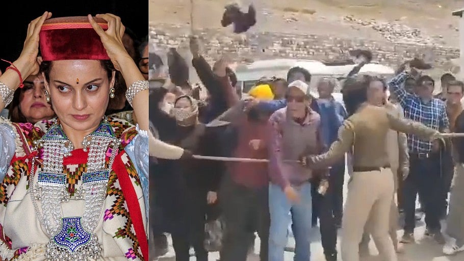 சொந்த தொகுதியிலேயே எதிர்ப்பு: பிரச்சாரம் செய்ய முடியாமல் தவிக்கும் பாஜக வேட்பாளர் நடிகை கங்கனா ரனாவத்!