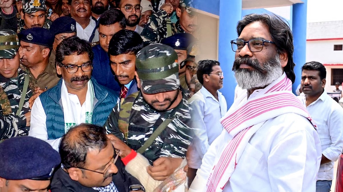 ஒரு நாள் ஜாமீனில் வெளிவந்த ஹேமந்த் சோரன் : பாஜகவை மறைமுகமாக விமர்சித்து கூறியது என்ன ? 