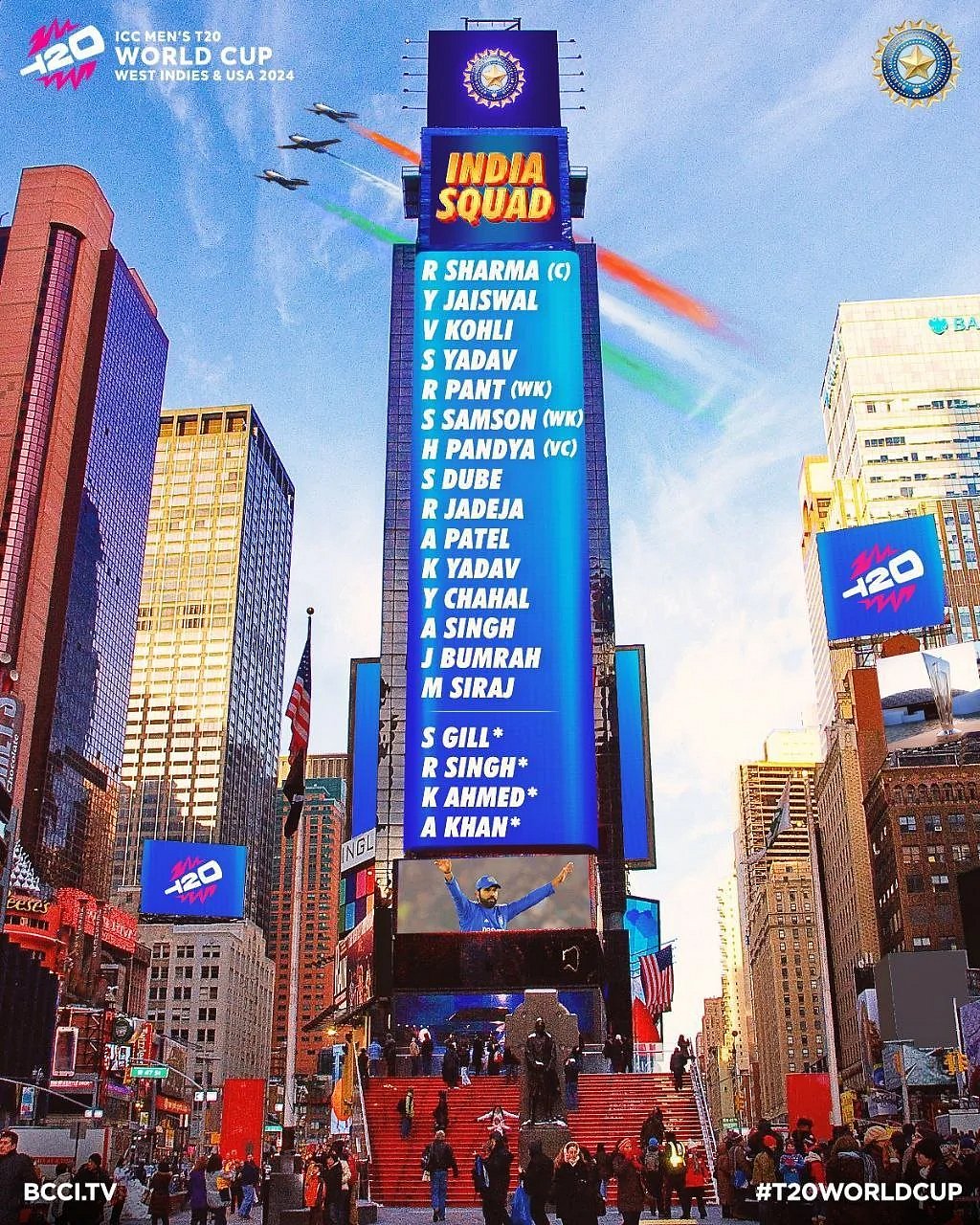 T20 உலகக்கோப்பை தொடருக்கான இந்திய அணி அறிவிப்பு : வாய்ப்பை பெற்ற, இழந்த வீரர்கள் யார் யார் ? 