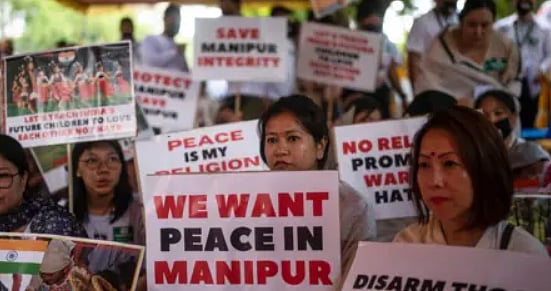 ”மணிப்பூரில் ஓராண்டாக  அமைதியைக் கொண்டுவர மறுத்து விட்ட பா.ஜ.க” : ப.சிதம்பரம்!