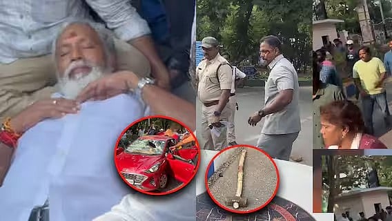 ஆந்திராவில் இரு கட்சிகளுக்கு இடையே வெடித்த மோதல்... வாக்கு இயந்திரம் வைக்கப்பட்டுள்ள இடத்தில் அதிர்ச்சி !