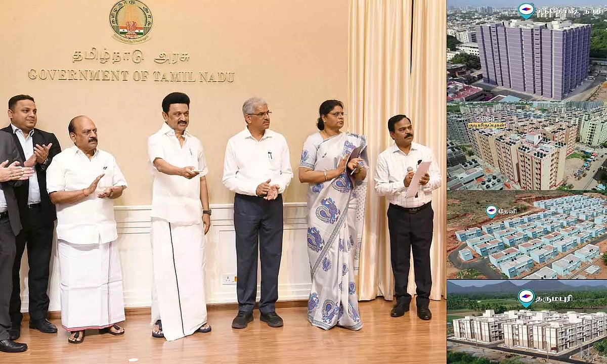 “மூன்றாண்டுகளில் 28,824 அடுக்குமாடி குடியிருப்புகள்...” : திராவிட மாடல் அரசின் புதிய சாதனை !