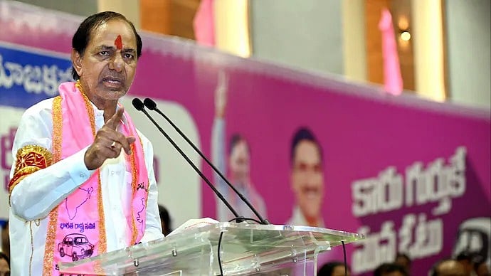 சந்திரசேகர் ராவ் அடுத்த 48 மணி நேரத்திற்கு பிரசாரம் செய்ய தடை -  தேர்தல் ஆணையத்தின் உத்தரவின் பின்னணி ?